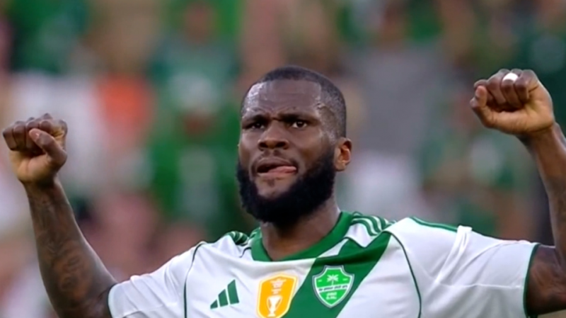 گل اول الاهلی عربستان به جوهور دارالتعظیم ( کسیه )