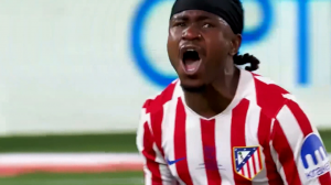 گل اول اتلتیکومادرید به رئال سوسیداد (لوکمن)