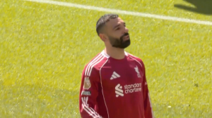 گل اول لیورپول به اورتون (صلاح)