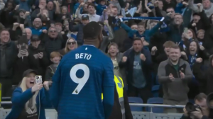 گل اول اورتون به لیورپول (بتو)