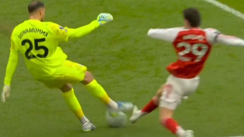  اشتباه مهلک دوناروما، گل اول آرسنال به سیتی (هاورتز)