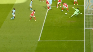 موقعیت عجیب منچسترسیتی مقابل دروازه آرسنال