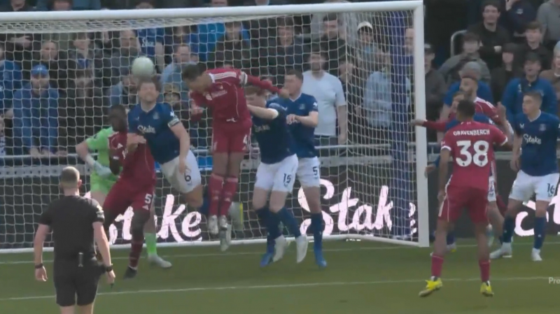 گل دوم لیورپول به اورتون (فن دایک)