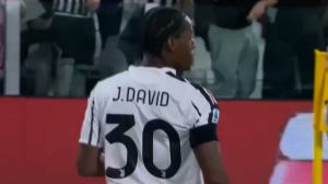 گل اول یوونتوس به بولونیا توسط دیوید