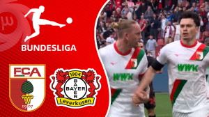 خلاصه بازی بایرلورکوزن 1 - آگزبورگ 2