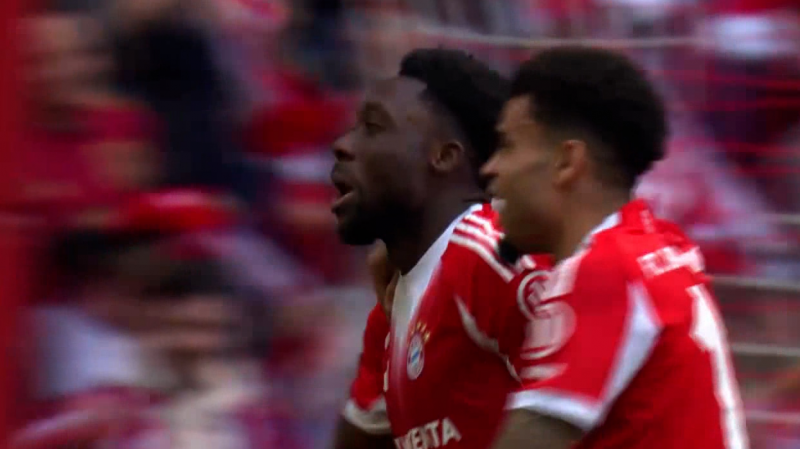 گل سوم بایرن مونیخ به اشتوتگارت توسط دیویس 