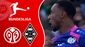 خلاصه بازی مونشن گلادباخ 1 - ماینتس 1