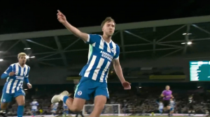 گل دوم برایتون به چلسی (هینشلوود)