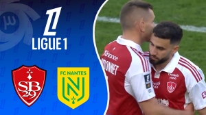 خلاصه بازی نانت 1 - برست 1 