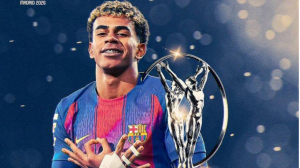 یامال؛ بهترین ورزشکار جوان سال در جوایز لاروس