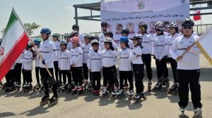 مراسم روزجهانی اسکیت با گرامیداشت شهدای میناب