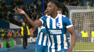 گل سوم برایتون به چلسی (ولبک)