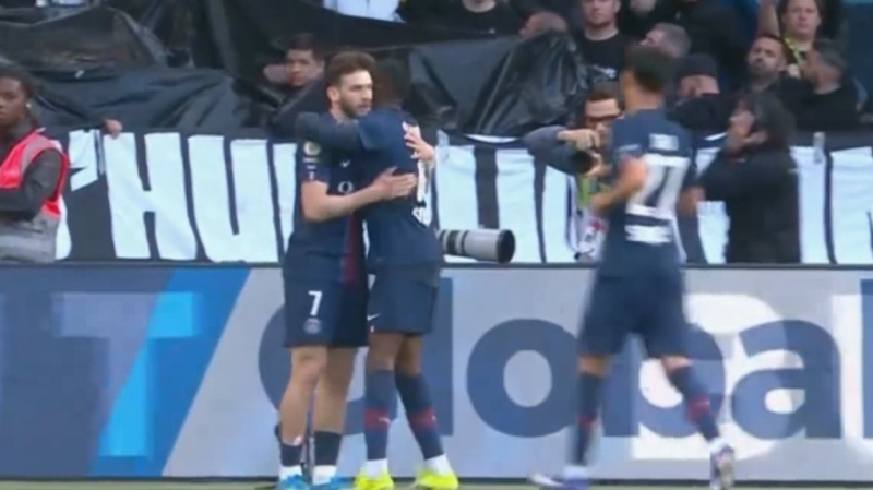 گل اول پاری‌سن‌ژرمن به نانت توسط کواراتسخلیا