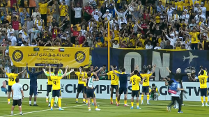 تشویق ایسلندی النصری ها پس از صعود به فینال آسیا