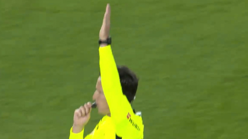 گل مردود بارسلونا به سلتاویگو توسط تورس