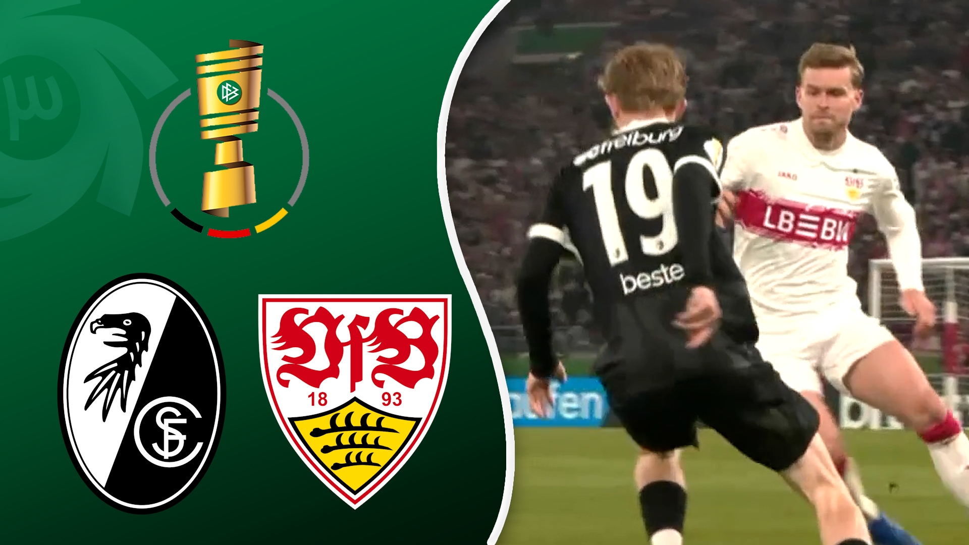 خلاصه بازی اشتوتگارت 2 - فرایبورگ 1