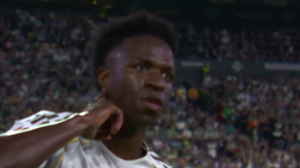 گل اول رئال مادرید به رئال بتیس توسط وینیسیوس