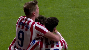 گل دوم اتلتیکومادرید به اتلتیک بیلبائو (سورلوث)