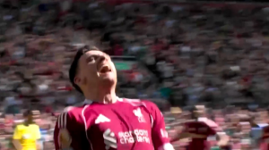 گل دوم لیورپول به کریستال‌پالاس (رابرتسون)