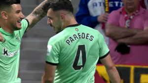 گل اول اتلتیک بیلبائو به اتلتیکومادرید (پاردس)