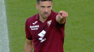 گل اول تورینو به اینتر (سیمئونه)