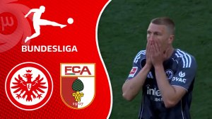 خلاصه بازی آگزبورگ 1 - آینتراخت فرانکفورت 1