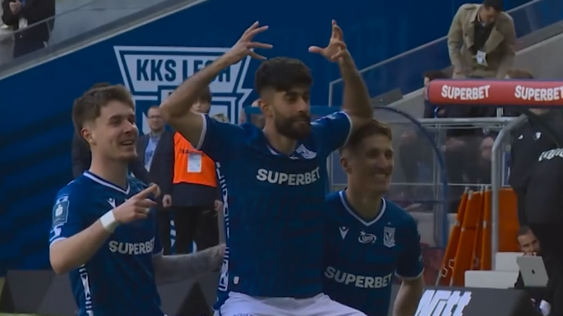 سوپرگل قلی زاده؛ گل اول لخ پوزنان به لژیا