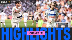 برترین لحظات هفته 31 لیگ یک فرانسه