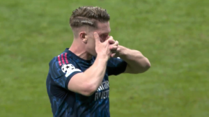 گل اول آرسنال به اتلتیکومادرید (گیوکرش)