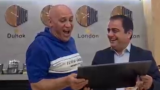 سورپرایز جالب منصوریان در هتل موصل عراق 