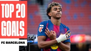 20 گل برتر فصل بارسلونا