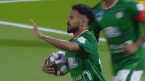 گل اول الاتفاق به الاتحاد توسط الغنام