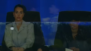 حضور جورجینا در ورزشگاه الاول پارک