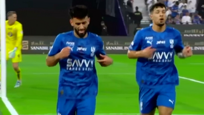 گل دوم الهلال به نئوم توسط منداش
