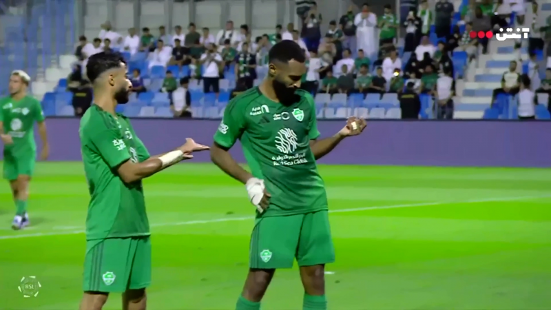 گل دوم الاهلی به الخلیج توسط البوریکان
