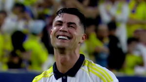 دبل رونالدو، گل چهارم النصر به ضمک