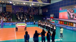 یک تیم، یک قلب، یک ایران: بغض و غرور در سلام نظامی دختران والیبالیست