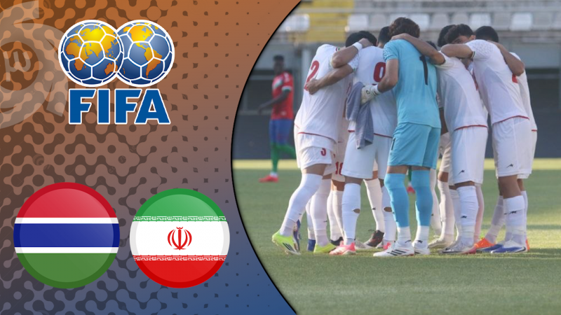 خلاصه بازی ایران 3 - گامبیا 1