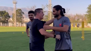 حضور اوسمار ویرا در تمرینات پرسپولیس