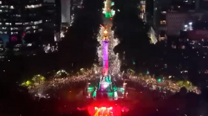جشن باشکوه هواداران تیم ملی مکزیک در خیابان