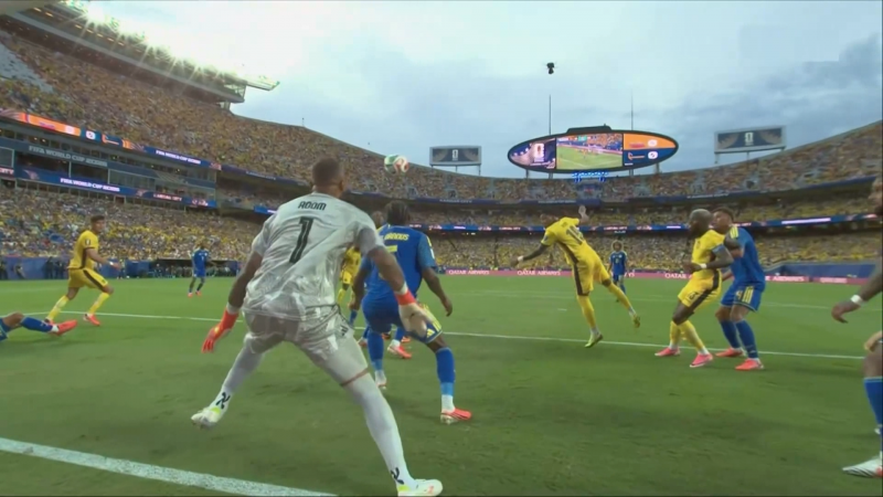 نجات دروازه کوراسائو مقابل اکوادور با واکنش الوی روم