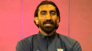 بیرانوند: نمیدانم چه شد که آن توپ را گرفتم