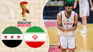 خلاصه بسکتبال ایران 72 - سوریه 68