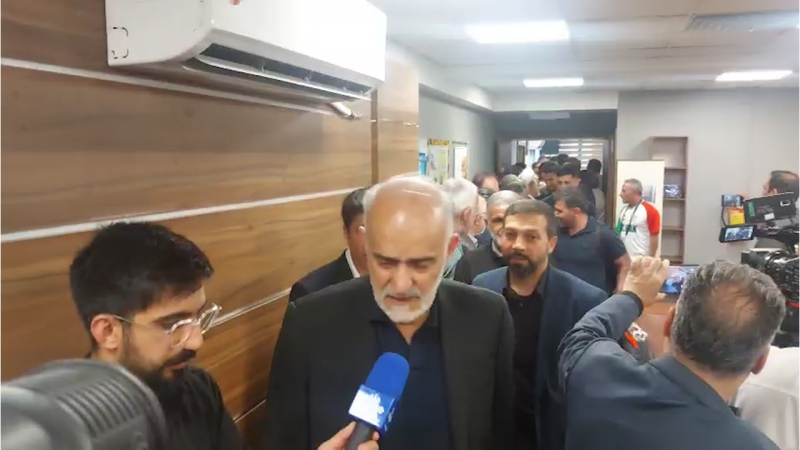 ورود کاروان تیم ملی جمهوری اسلامی ایران به کشور