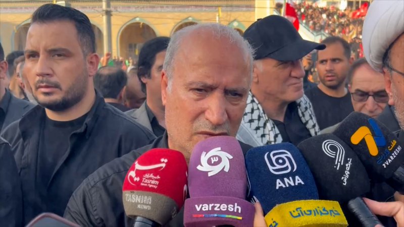 تاج: رهبرشهید به ایران قوی و ورزش قوی اعتقاد داشتند