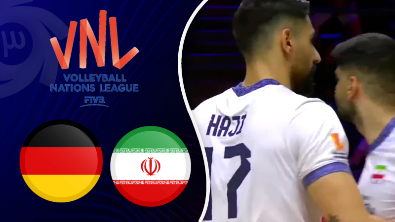 خلاصه والیبال ایران 3 - آلمان 2