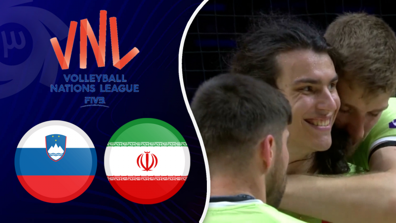 خلاصه والیبال ایران 0 - اسلوونی 3 
