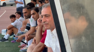 نمایی ویژه از کمالوند و مطهری کنار خط