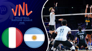 خلاصه والیبال آرژانتین 0 - ایتالیا 3