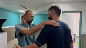 خوش و بش شهباز زاده و نویدکیا